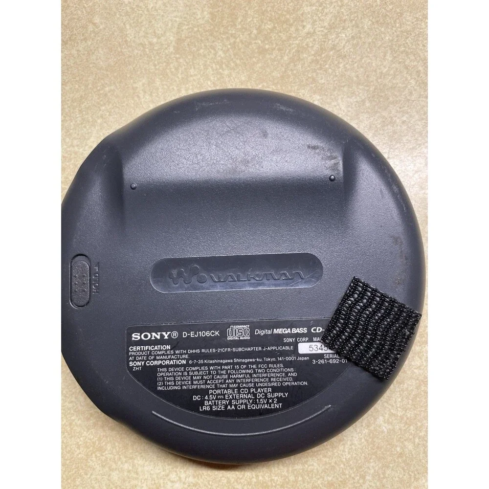 Sony silver cd